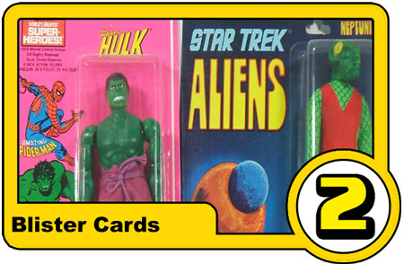 mego Blister cards