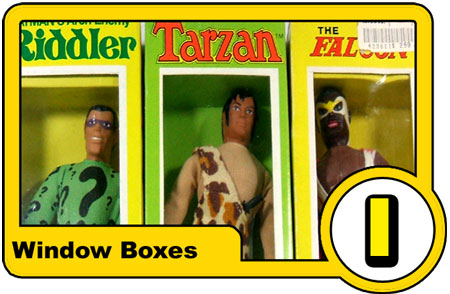 Mego Window Boxes