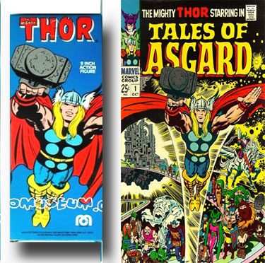 mego Thor Artwork