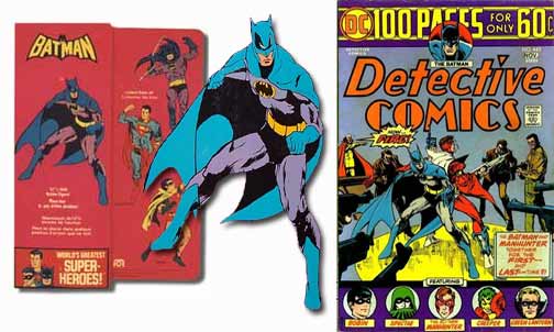 Mego 12 inch Batman box art was based on a comic cover by Jim Aparo