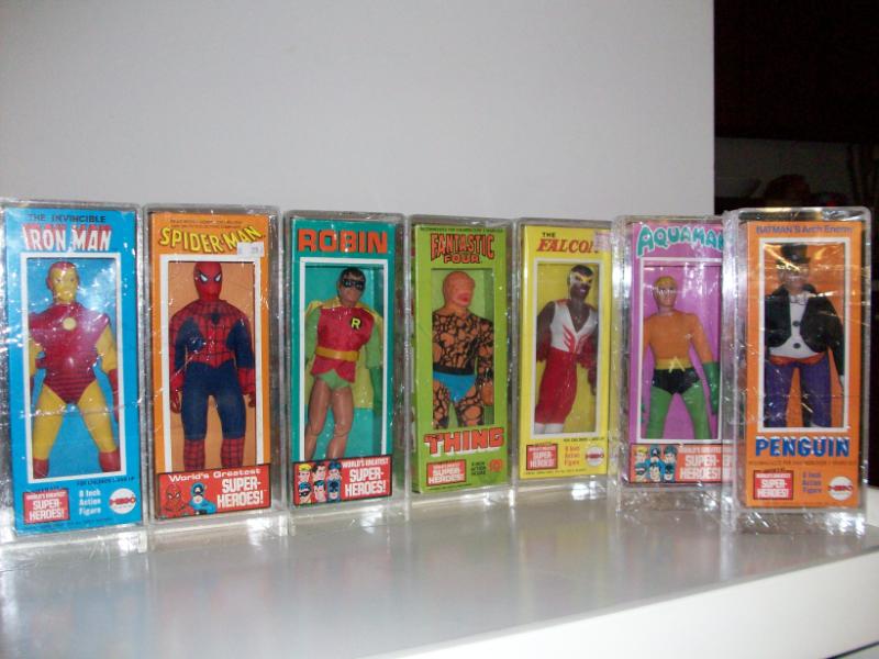 mego superheroesC