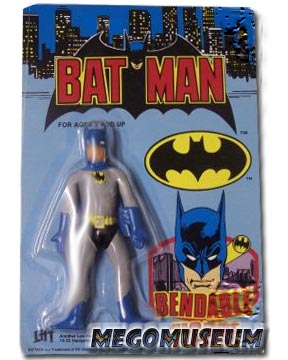 Austalian rerelease of the Mego Batman Bend N Flex Figure