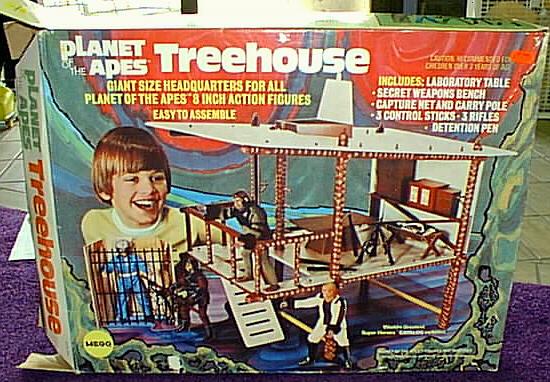 planet of the apes treehouse playset