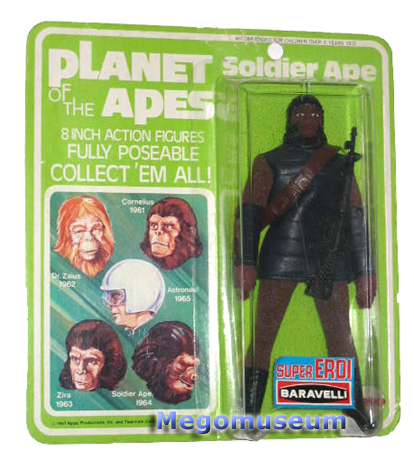 Soldier Apes: Planet of the Apes Gallery: Mego Museum