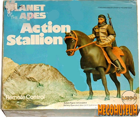 Mego Action Stallion is carried over from several other Mego lines