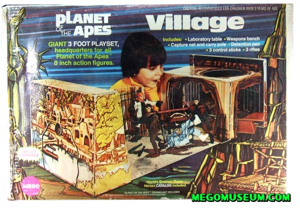 Mego Planet of the Apes Village Playset