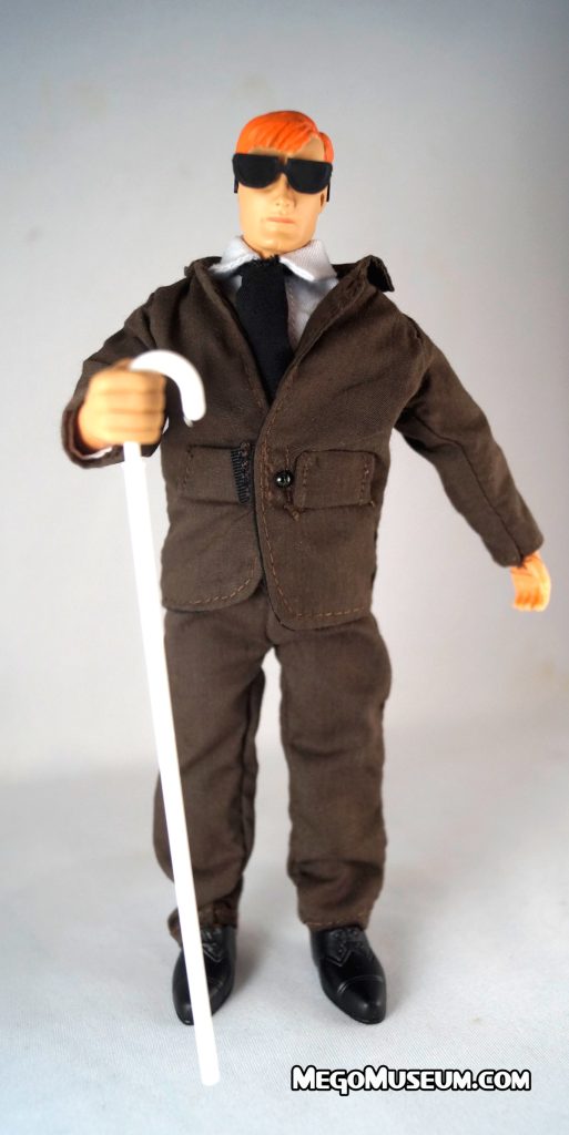 DareDevil was another Marvel favorite that despite being created in the silver age, never got the 8 inch Mego treatment in the 1970s. To be fair, the character hadn’t quite had the media exposure that superheroic peers like the Hulk and Thor had at that point. Mego heads for the last 30 years or so,  have been relying on their own custom versions of Matt Murdock.

Flash forward to today, times have changed and DD has enjoyed a string of popular comic adaptions, a feature film and is now the star of his very own and popular TV series.