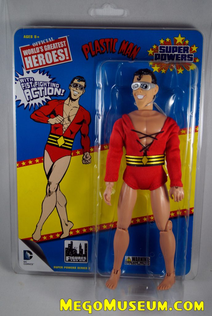 Mego Museum Figures Toy Co. Plastic Man Super Powers