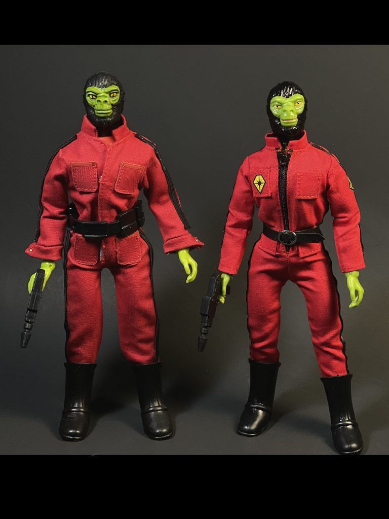 Captain Vee- Astro-Simians- Lincoln Monsters- Mego Museum