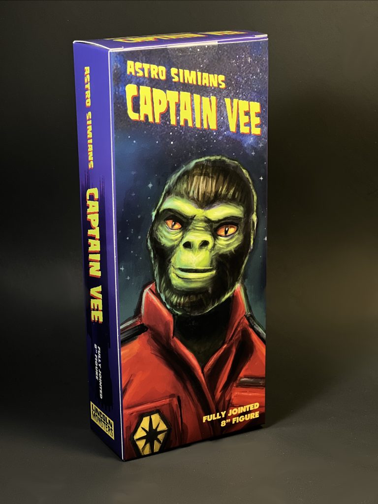 Captain Vee- Astro-Simians- Lincoln Monsters- Mego Museum