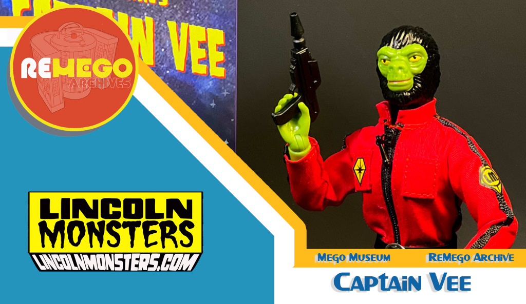 Captain Vee- Astro-Simians- Lincoln Monsters- Mego Museum