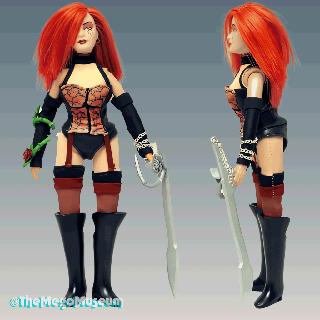 Dawn -Joseph Michael Linsner- ReMego - EMCE Toys - Diamond Select Toys- prototype