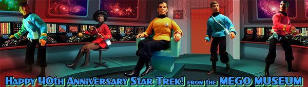 40th Anniversary Star Trek Megos