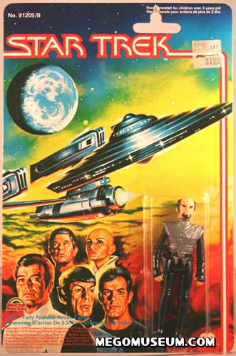 Mego Klingon on Grand Toys Card