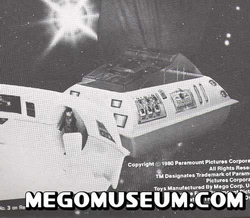 Mego Vulcan Shuttle Prototype