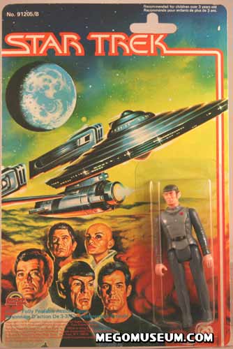 Mego Spock on Grand Toys Card