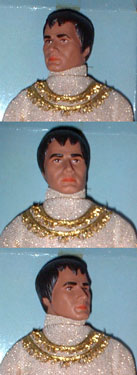 Mego Buck Rogers  25th Century Killer Kane Head Sculpt Detail Click to Enlarge