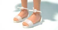 Daisy's sandals.