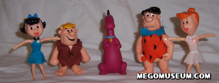 Mego produced FLinstones toys