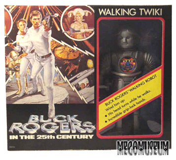  Mego Walking twiki fit in well with the 12 inch Buck Figures