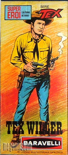 The Tex Willer Box box is easily one of the most striking in all of Mego's lines