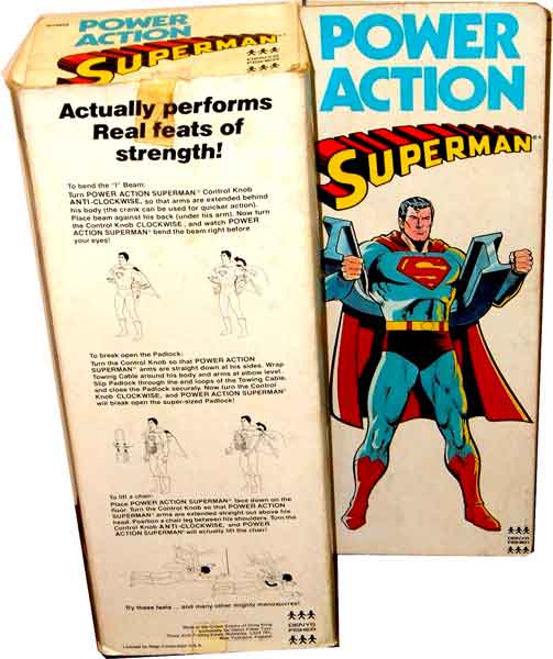 Mego Denys Fisher Power Action Superman