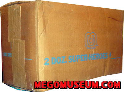 Mego Shipping Box for worlds greatest superheroes