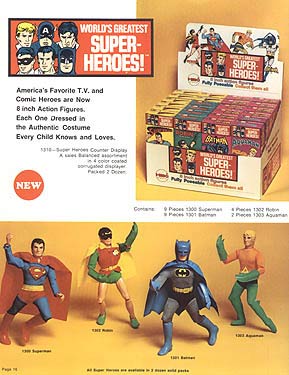 mego dc action figures