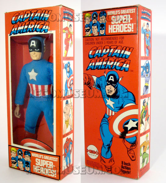 Captain America Box Mego