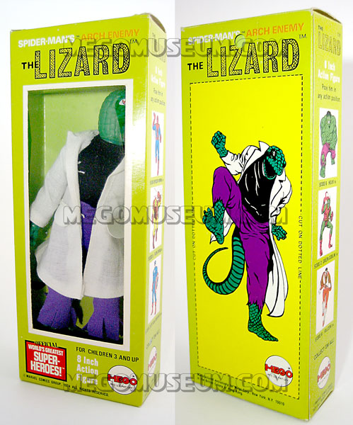 Mego Lizard Spider-Man Foe MIB 1975