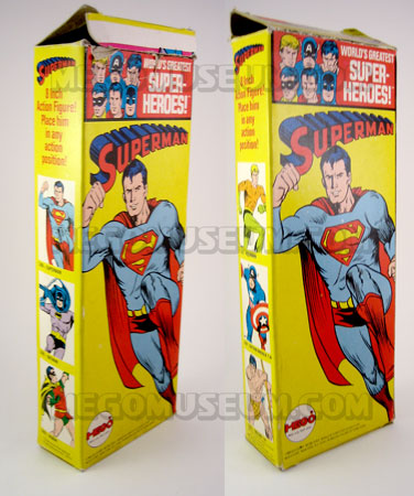 uperman 1973 Solid Box by Mego