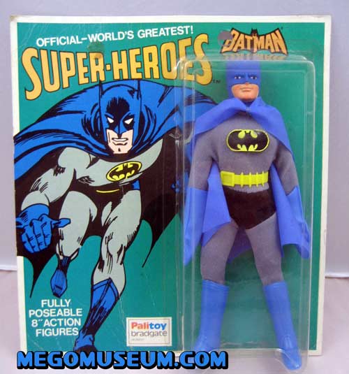 Palitoy (UK) Mego Carded Batman