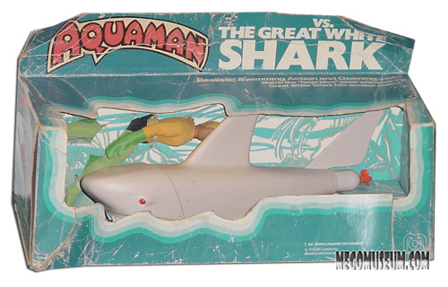  Mego Aquaman VS the Great White Shark Box