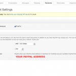 Enter Paypal Address