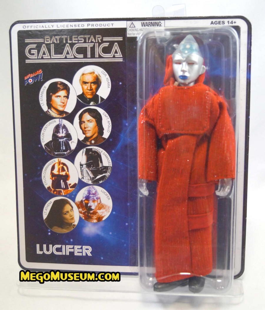 Bif Bang Pow Battlestar Galactica Lucifer Doll Mego Museum
