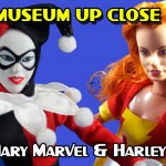 mEGO mARY mARVEL AND HARLEY QUINN MEGO MUSEUM FIGURES TOY COMPANY