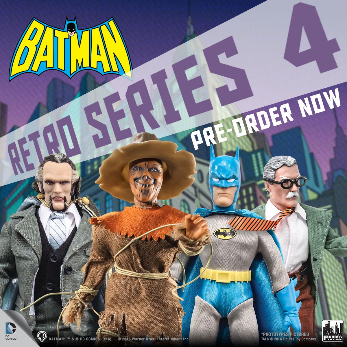 Mego Museum Figures Toy Company News Series 4 Retro Batman Mego Museum