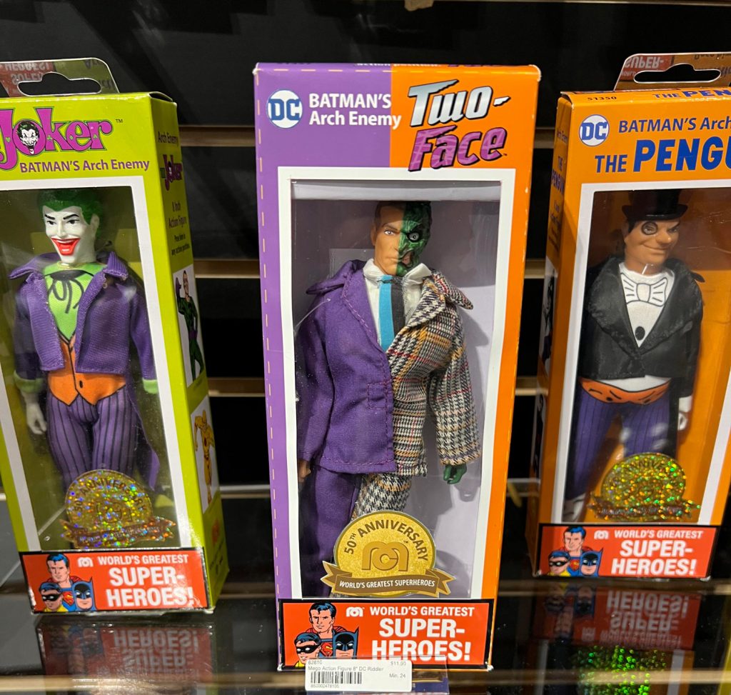 Two Face Mego Worlds Greatest Superheroes at Toy Fair 2023