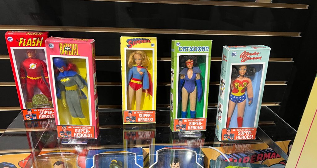 Supergals- Mego Worlds Greatest Superheroes at Toy Fair 2023