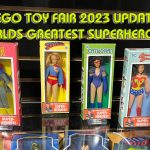 Mego Superheroes at Toyfair 2023