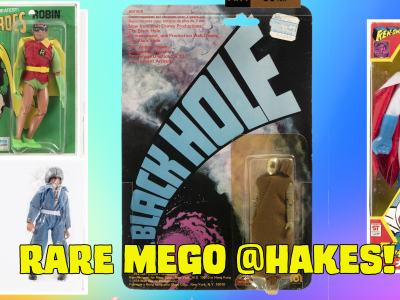 Rare Mego at Hake's Auctions Black Hole Humanoid