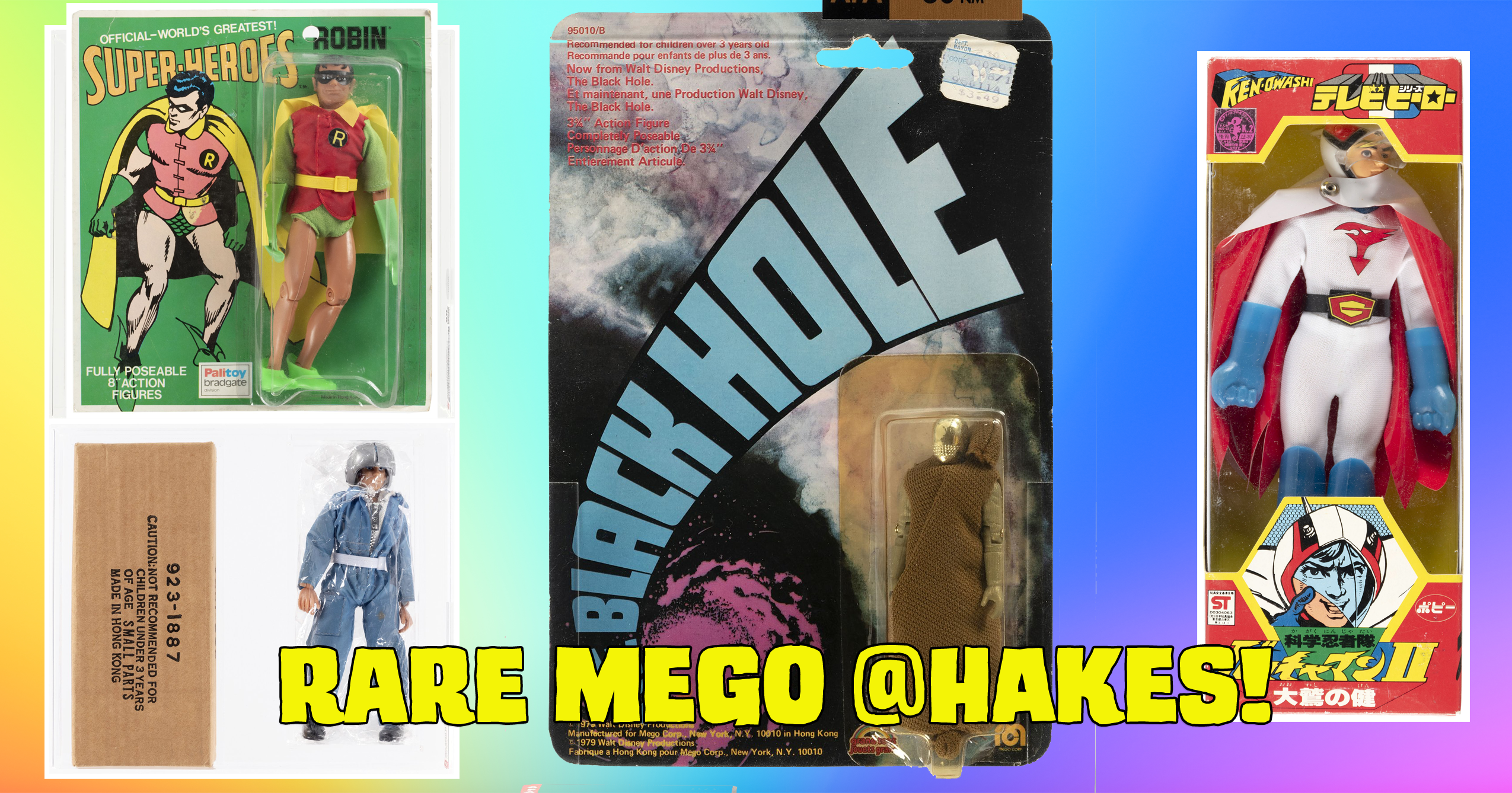 Rare Mego at Hake's Auctions Black Hole Humanoid