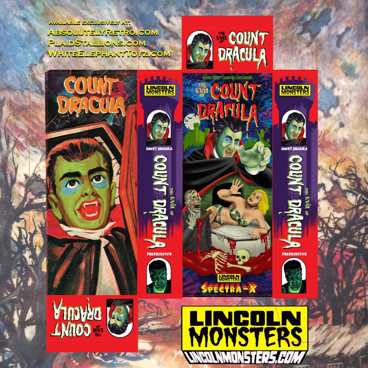 【オーダーページ】ぷっくりペンラリボン 青リンゴ Lincoln Monsters Packaging Reveals 