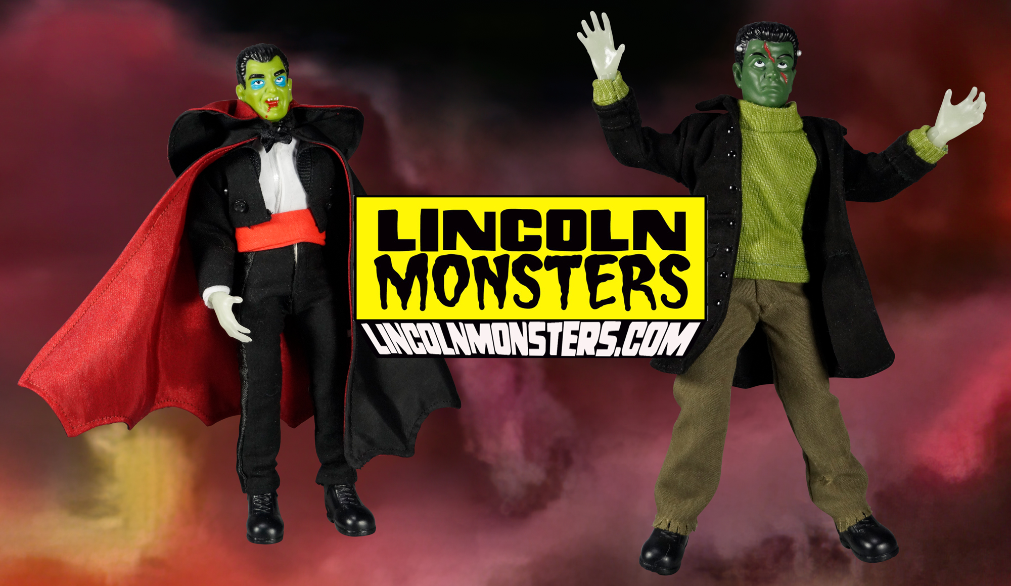 LLIC MONSTERS GALLERY フィギュア　初期 Lincoln Monsters Wave 1 Reveal and Pre-Orders open - Mego Museum