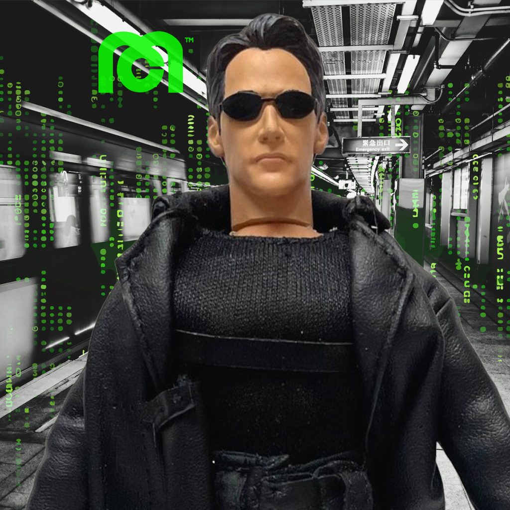 Neo from the Matrix- Mego Wave 19