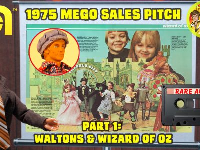 Rare Audio! Mego 1975 Sales Call Part 1: Waltons & Wizard of Oz