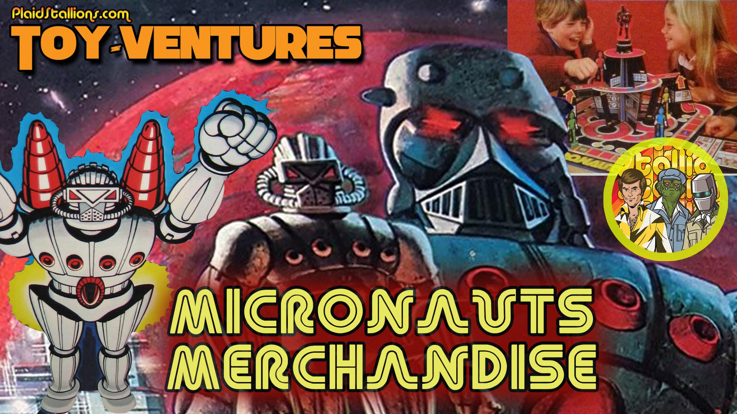 Toy-Ventures: Micronauts Merchandise Toy-Ventures dives into the world of Micronauts merchandise not produced by Mego! Showcasing Colorforms, board games, rack toys, phasers, Ben Cooper costumes, comics, and even Micronauts: The Mattress? #mego #toyventures #micronauts