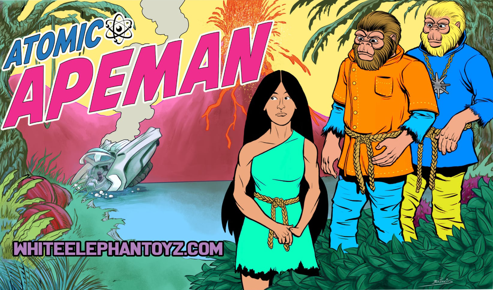 Unleashing the Atomic Apemen: Dive into the New Collection from White Elephant Toyz
