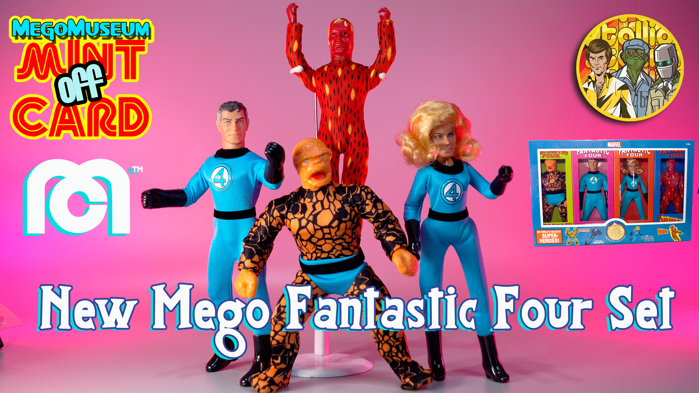 Mego Fantastic Four set Marvel