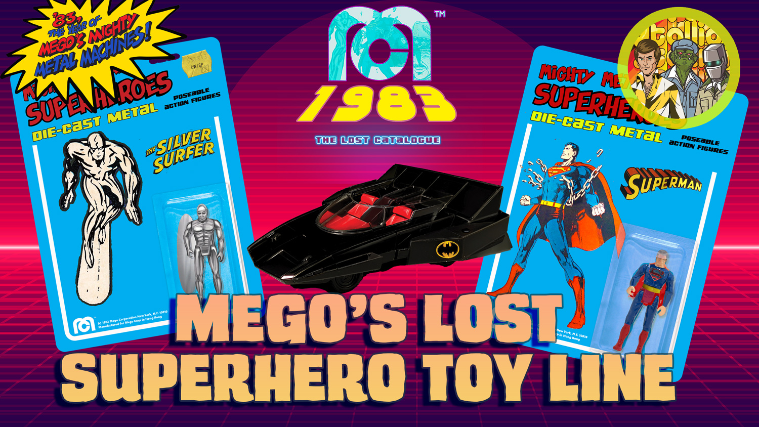 Mego 1983: The Mighty Metal Superheroes